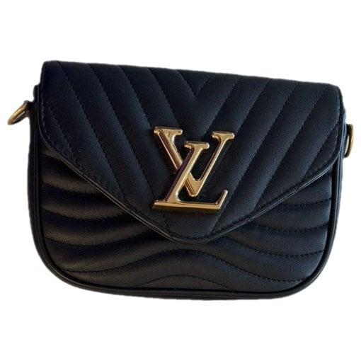 New Wave leather handbag