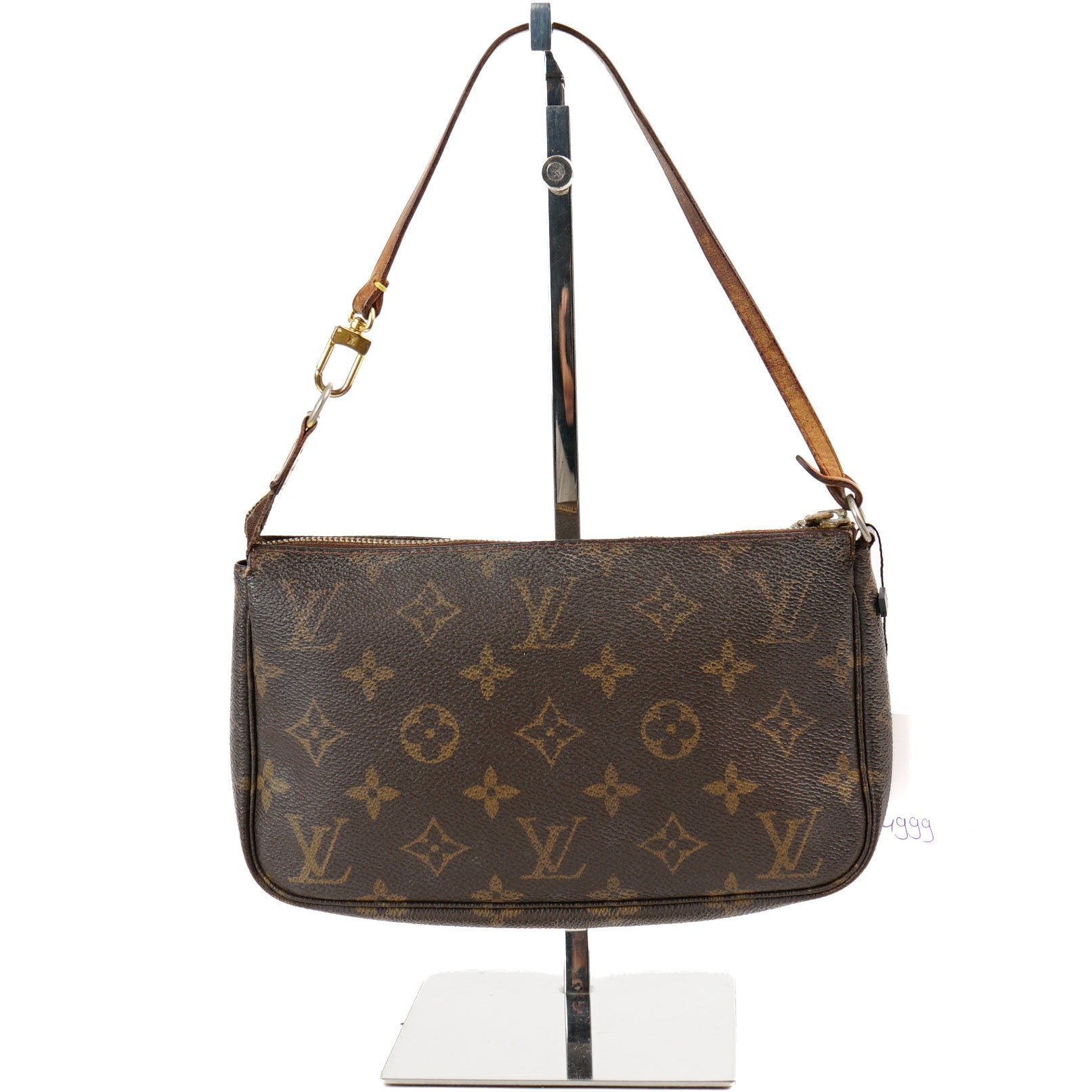 Pochette Accessoire leather handbag