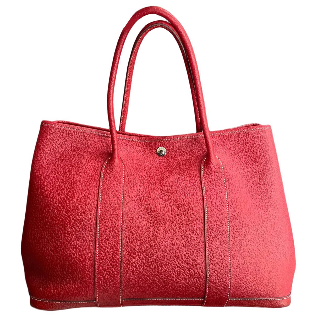 Garden Party patent leather tote