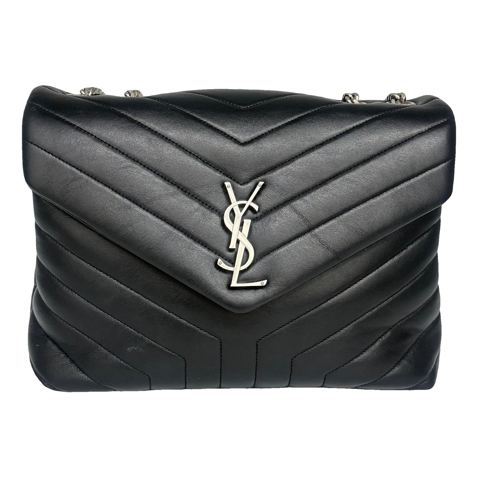 Loulou leather handbag