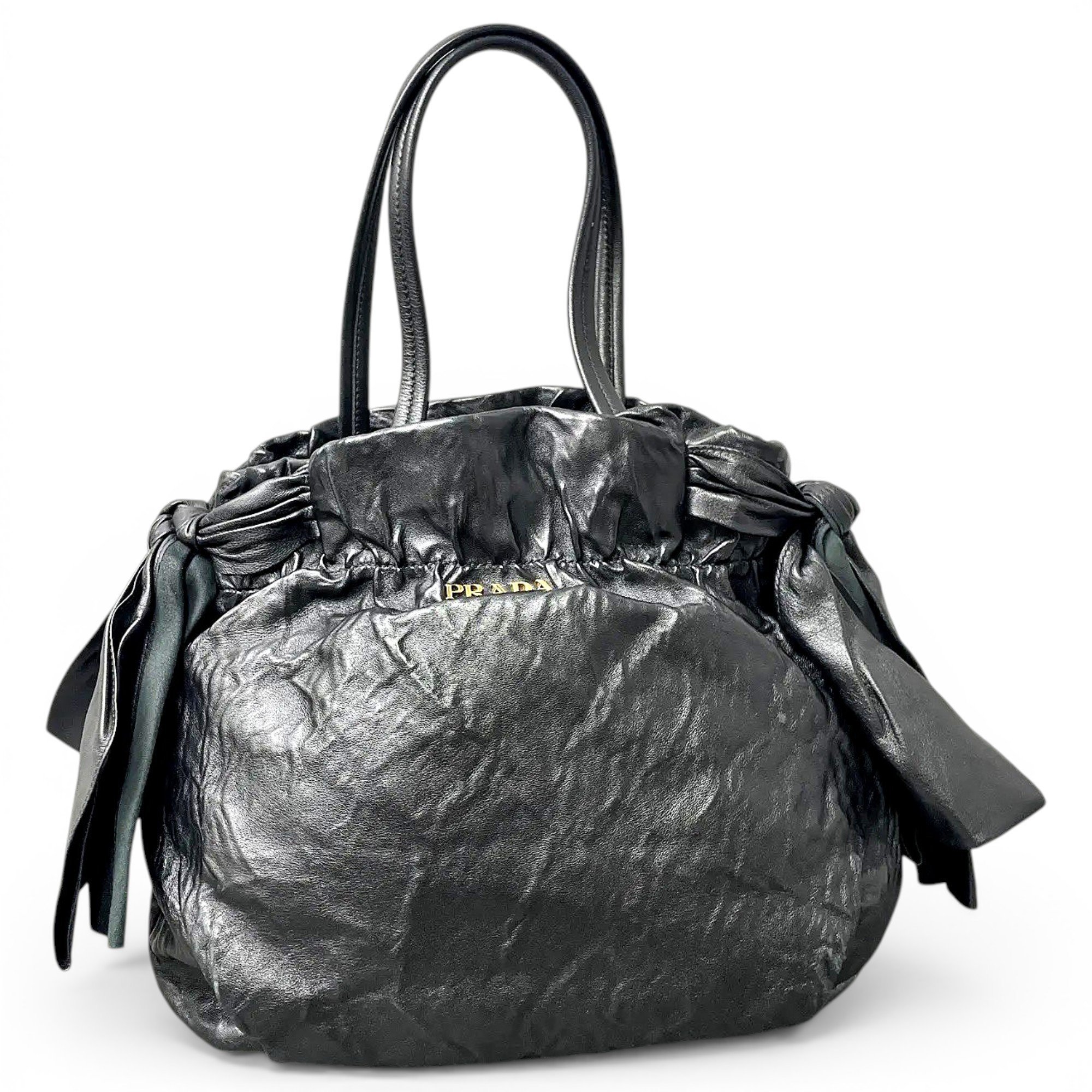 Leather tote