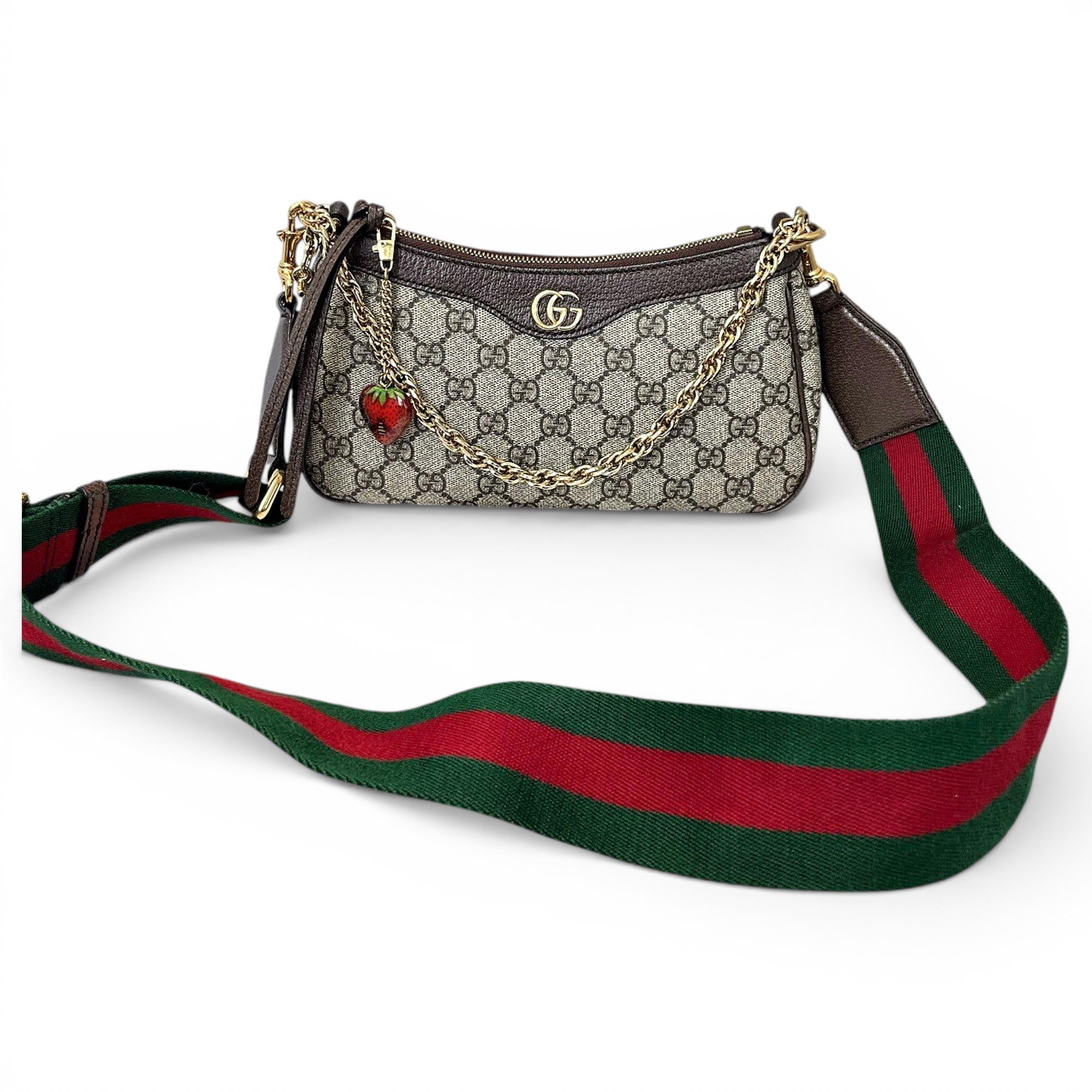 Ophidia leather handbag