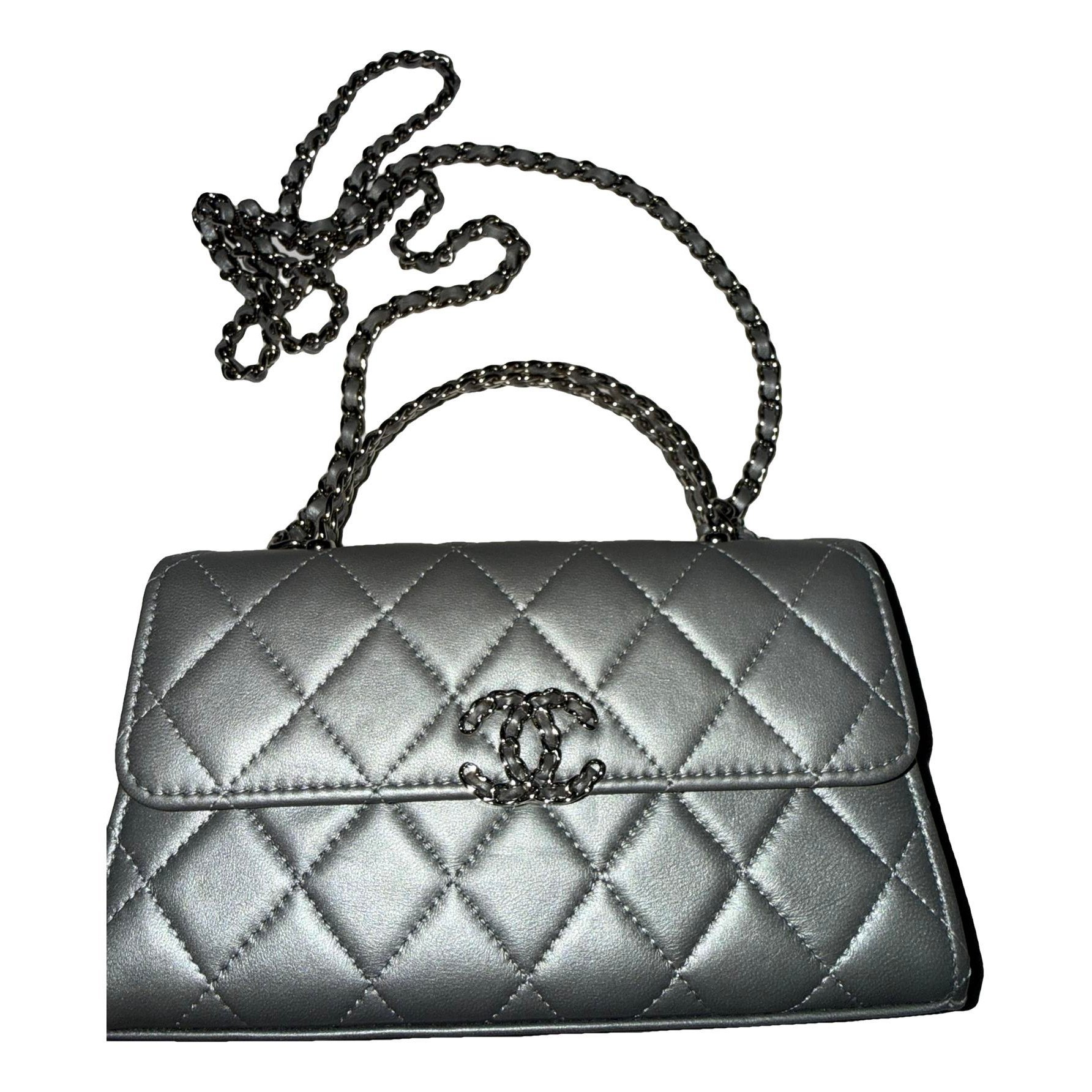 Wallet On Chain Timeless/Classique leather handbag