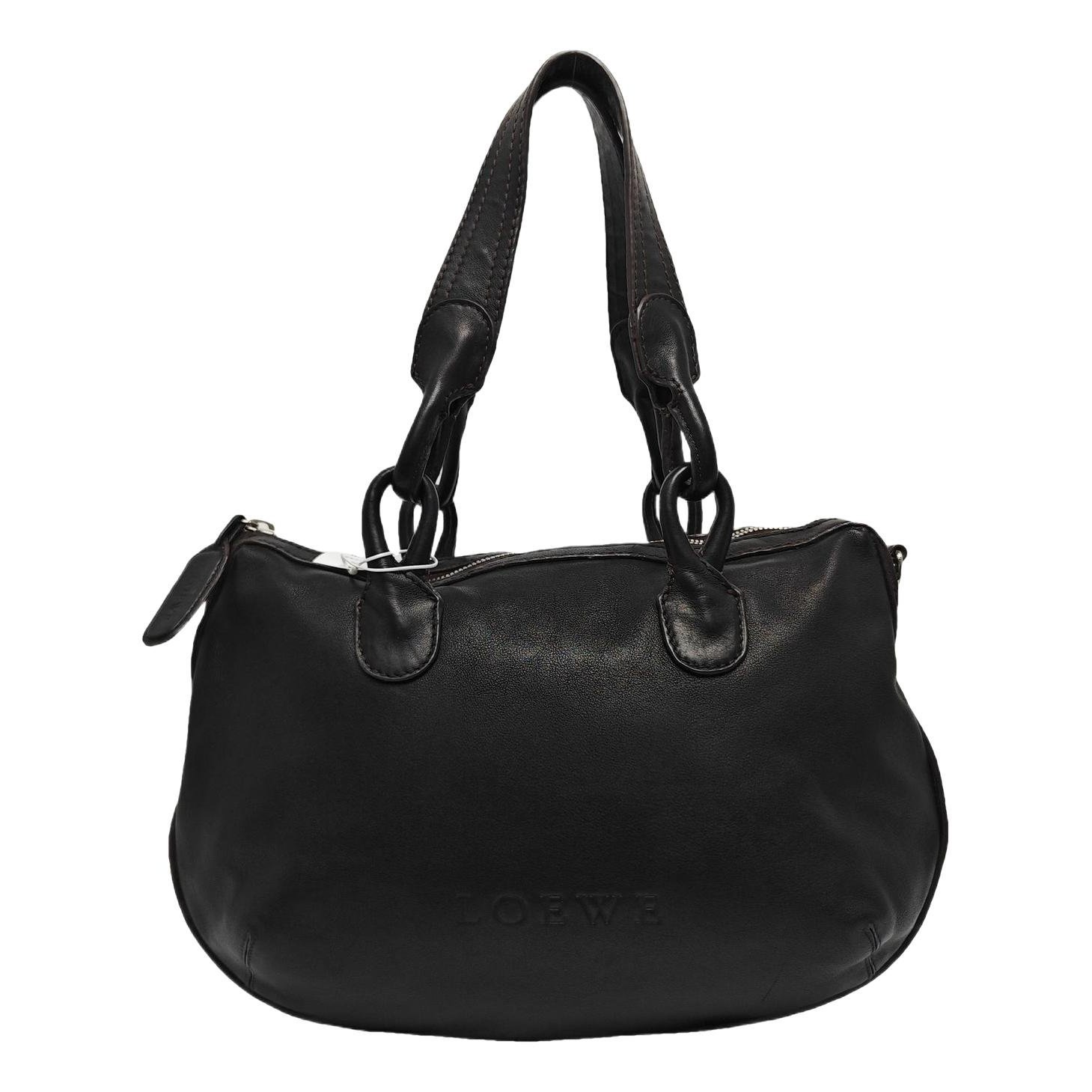 Leather handbag