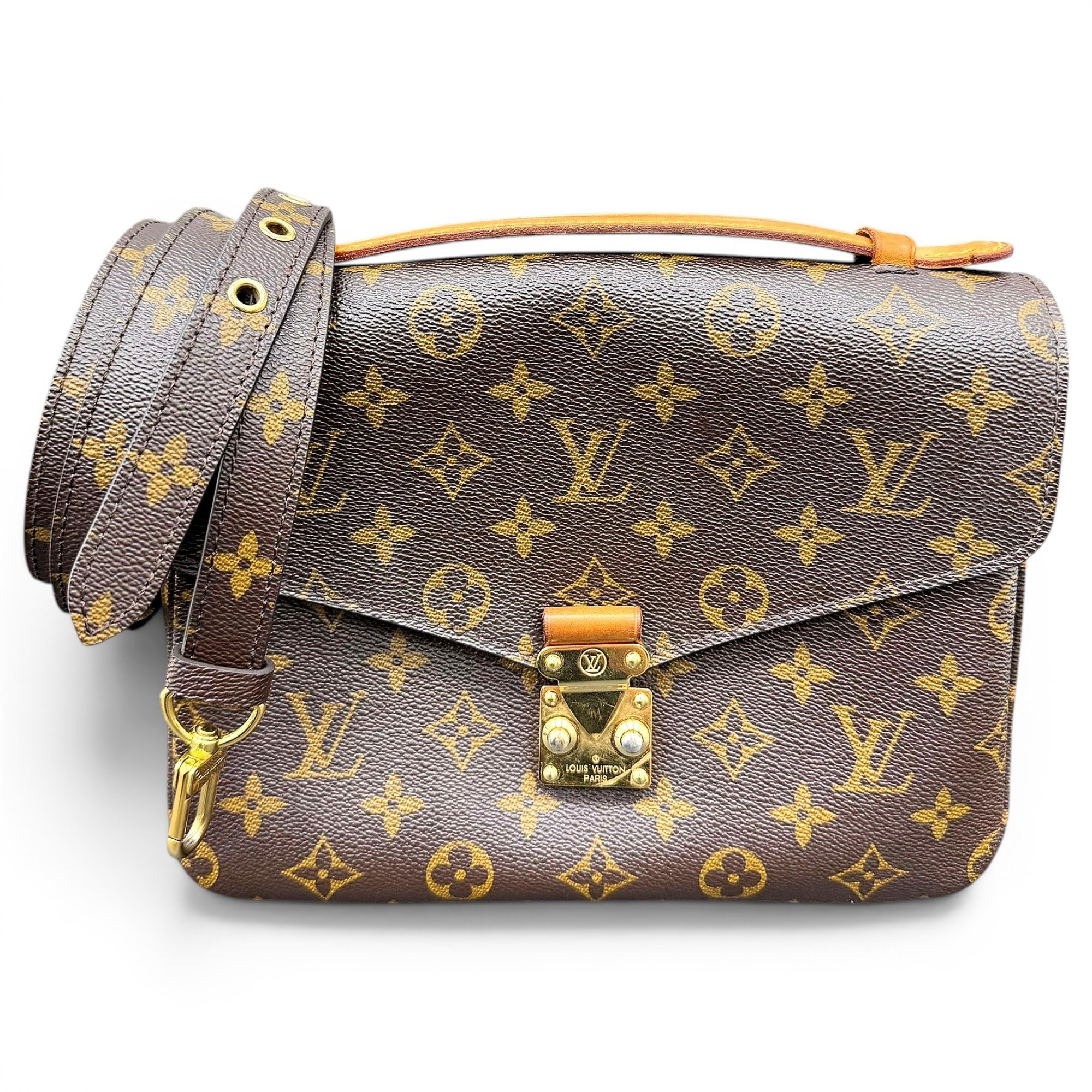 Metis leather handbag