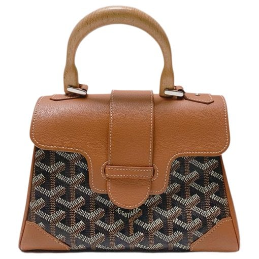 Goyard Saïgon leather mini bag