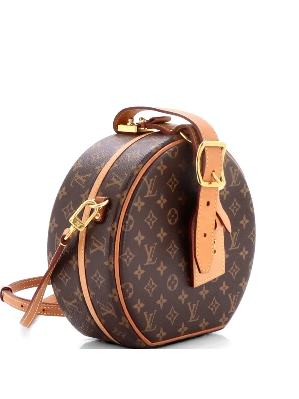 Petite Boite Chapeau Bag Monogram Canvas crossbody bag