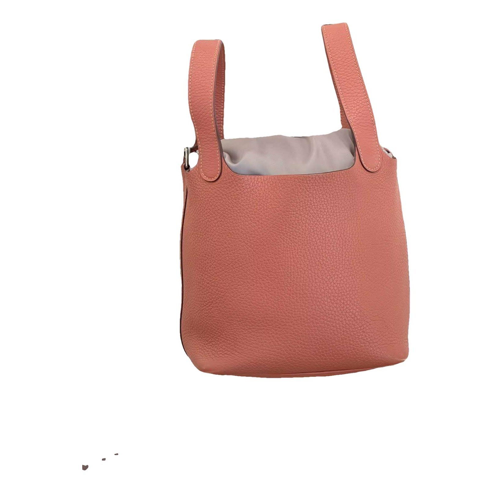 Picotin leather handbag
