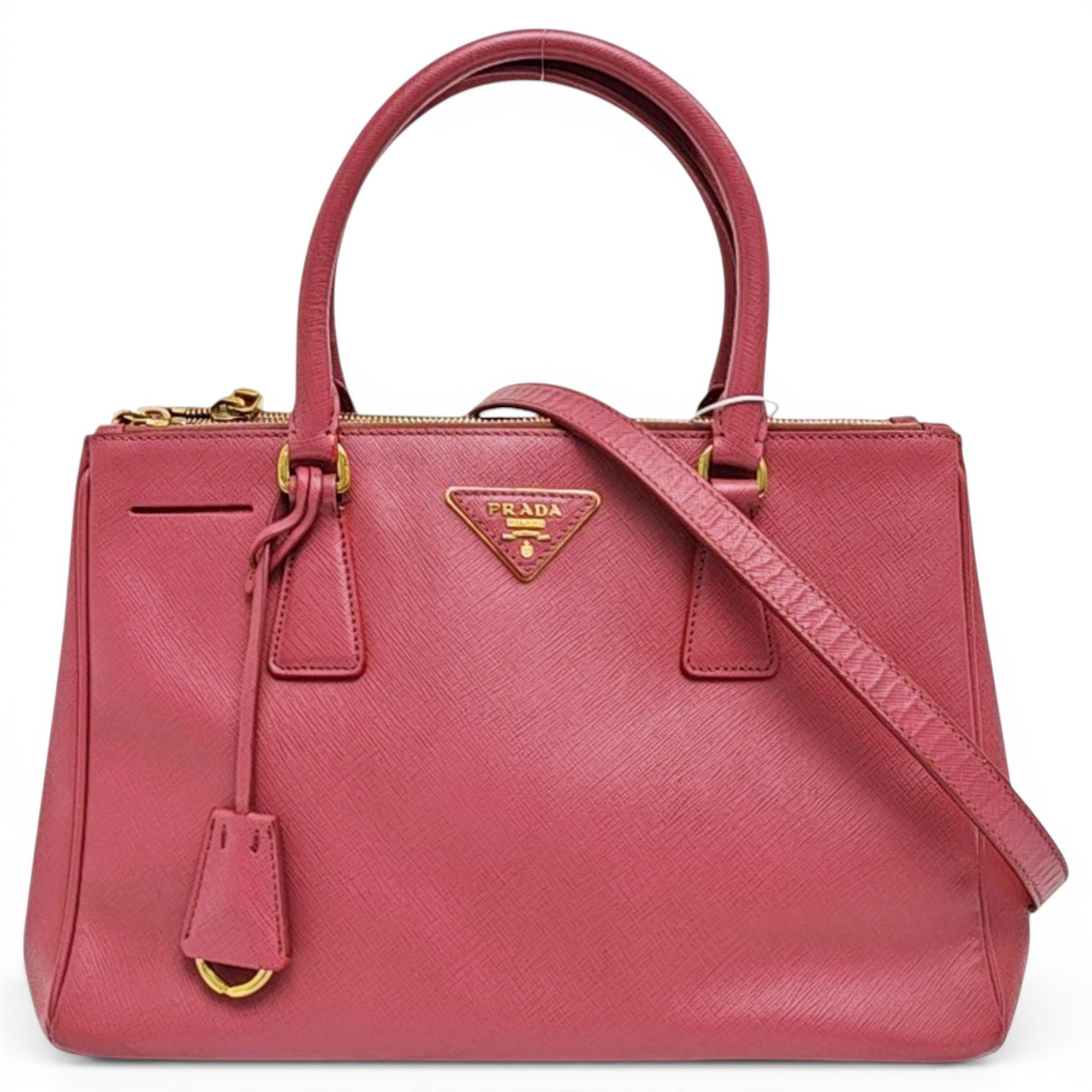 Galleria leather handbag