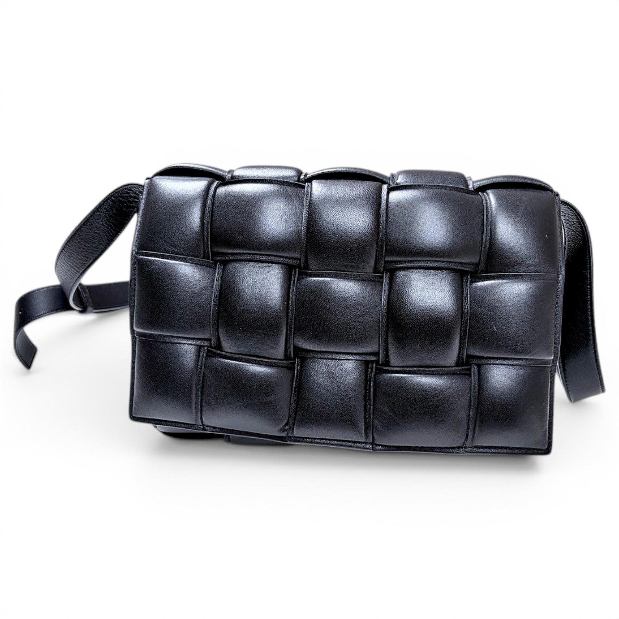 Cassette Padded leather handbag