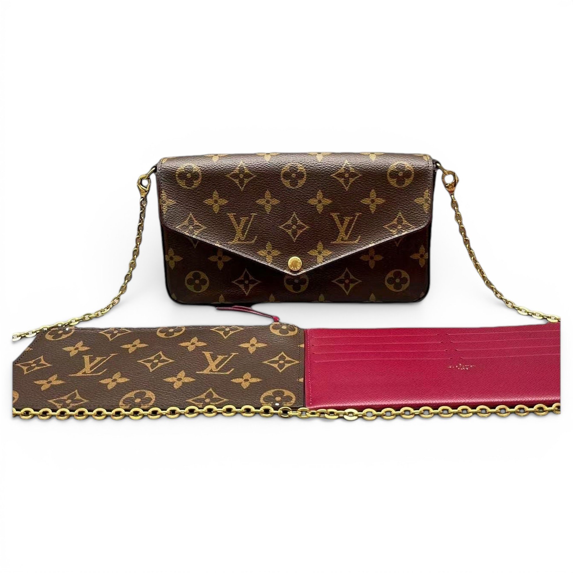 Félicie leather handbag
