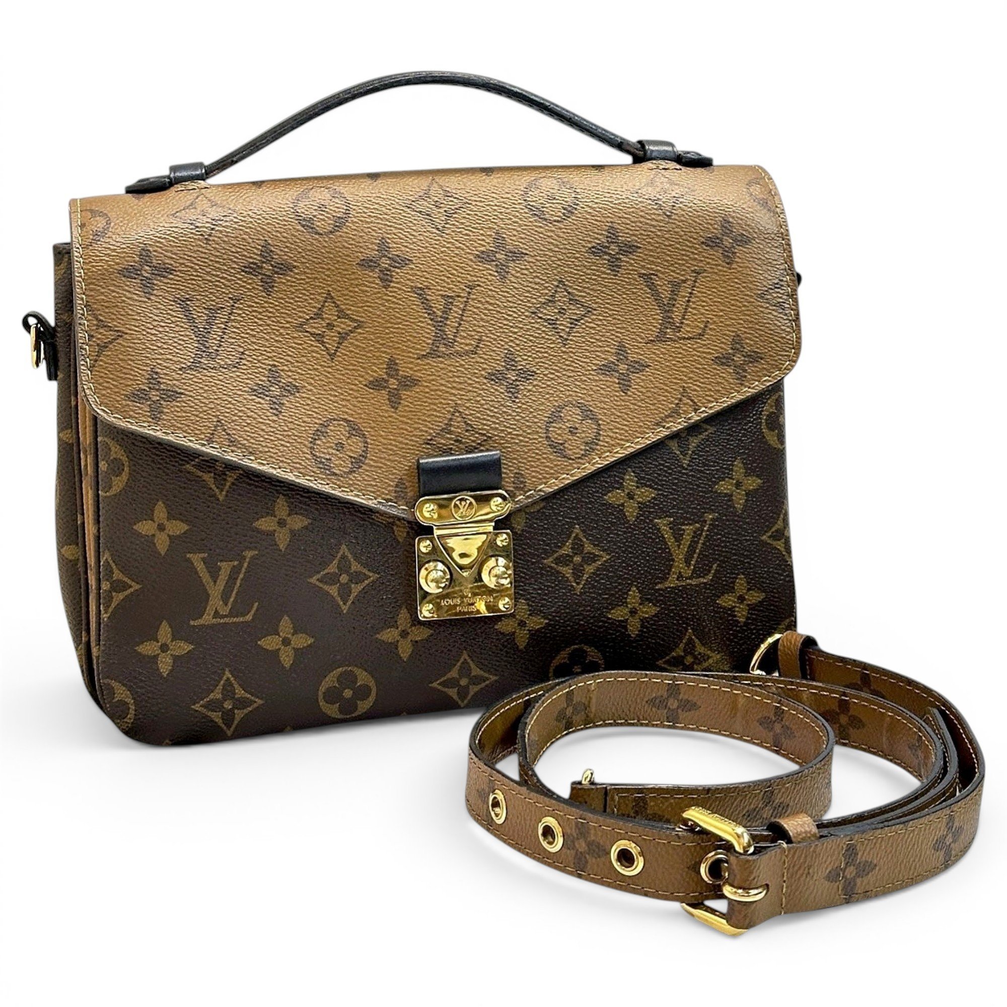 Metis leather handbag