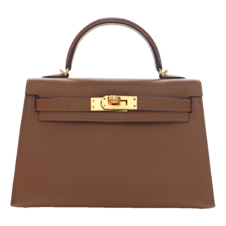 Leather mini bag