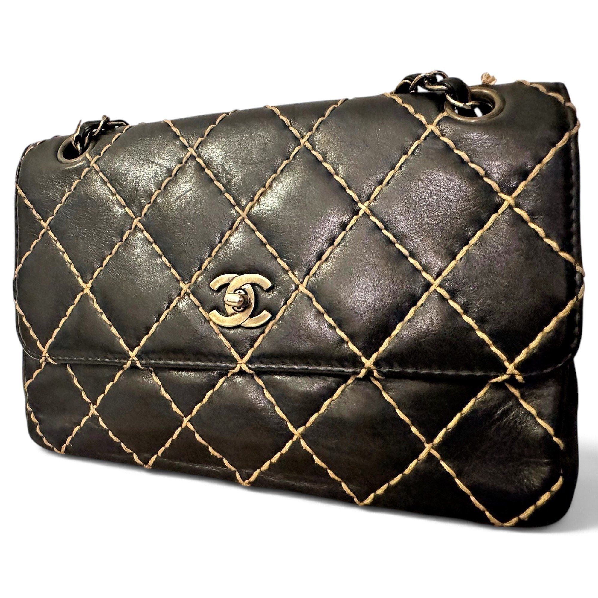 Wild Stitch leather handbag
