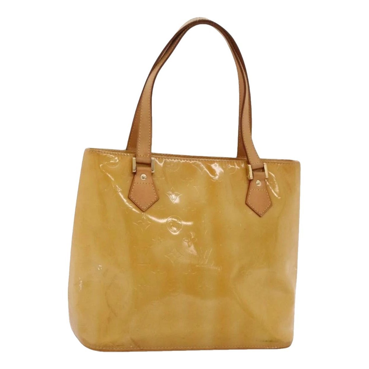 Patent leather handbag
