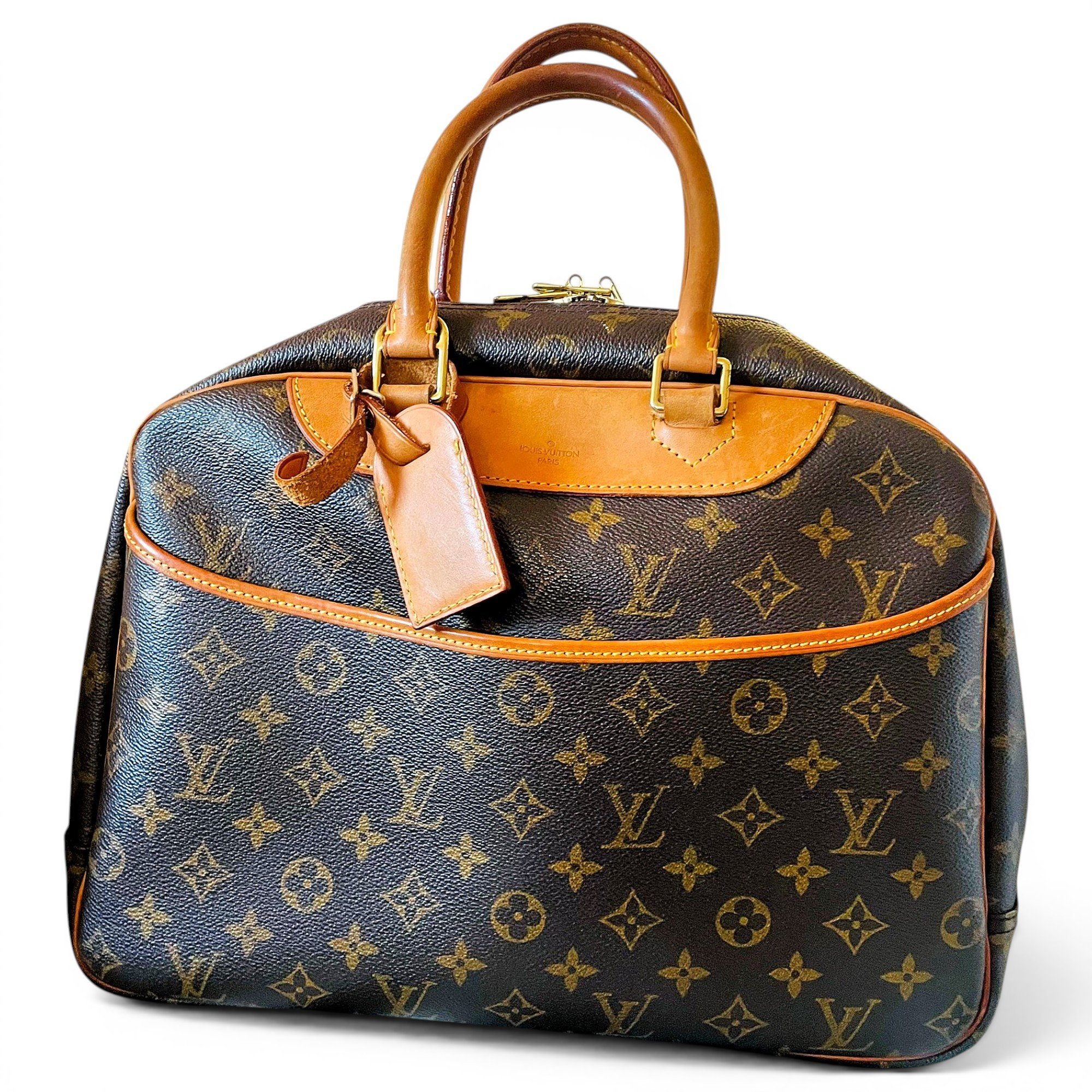 Deauville leather handbag