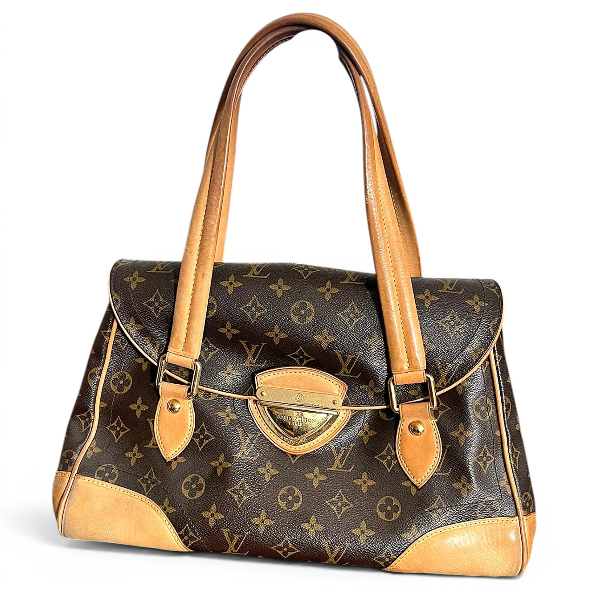 Beverly leather handbag