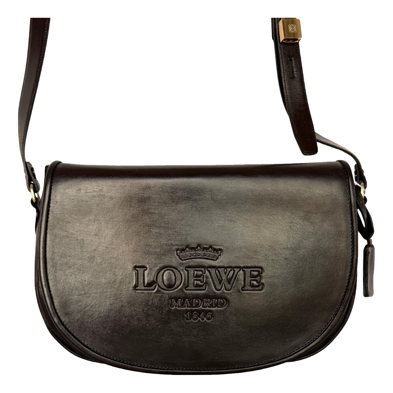 Leather crossbody bag