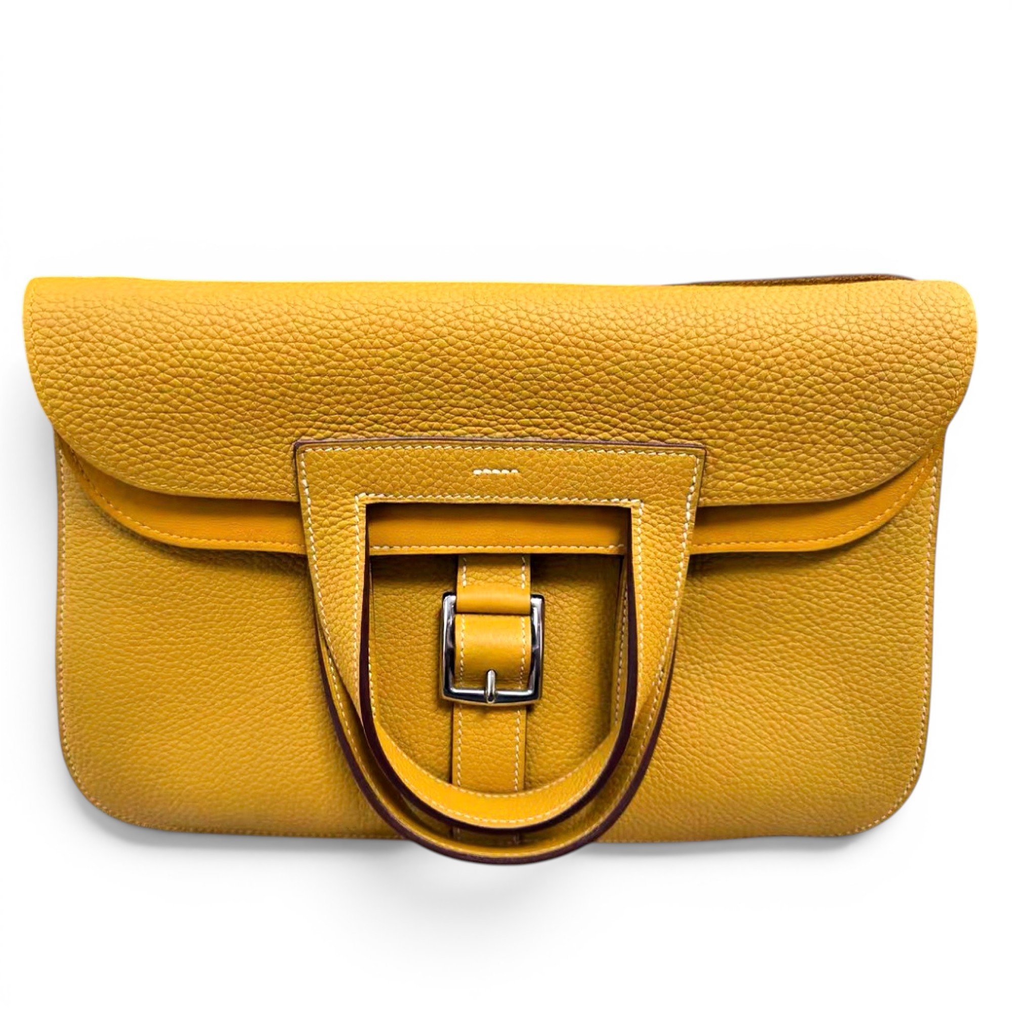 Halzan leather handbag