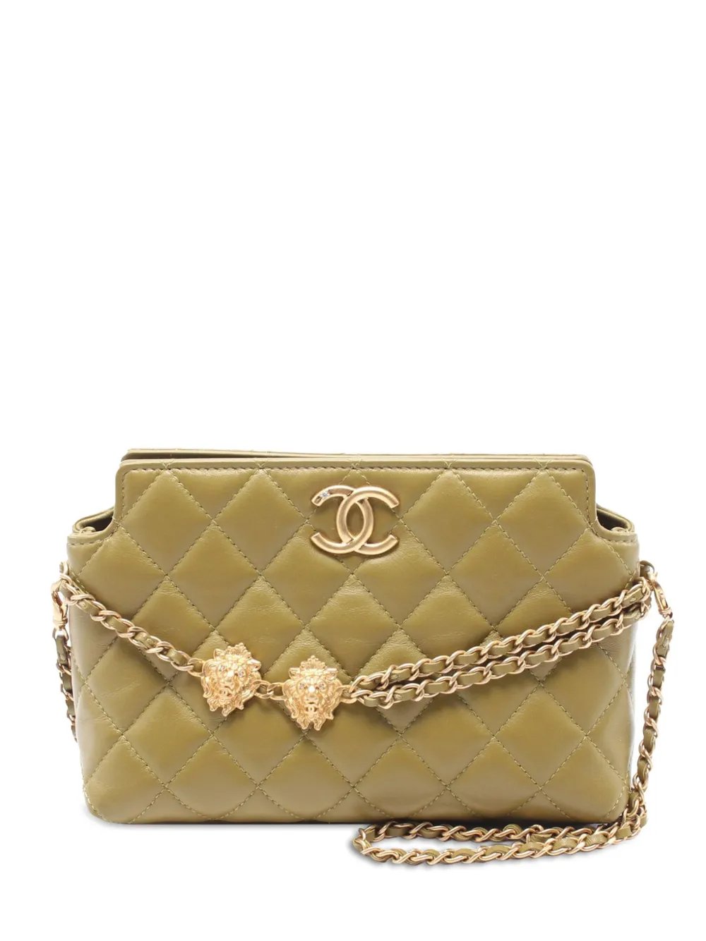 2021-2024 Quilted Lambskin Leo shoulder bag