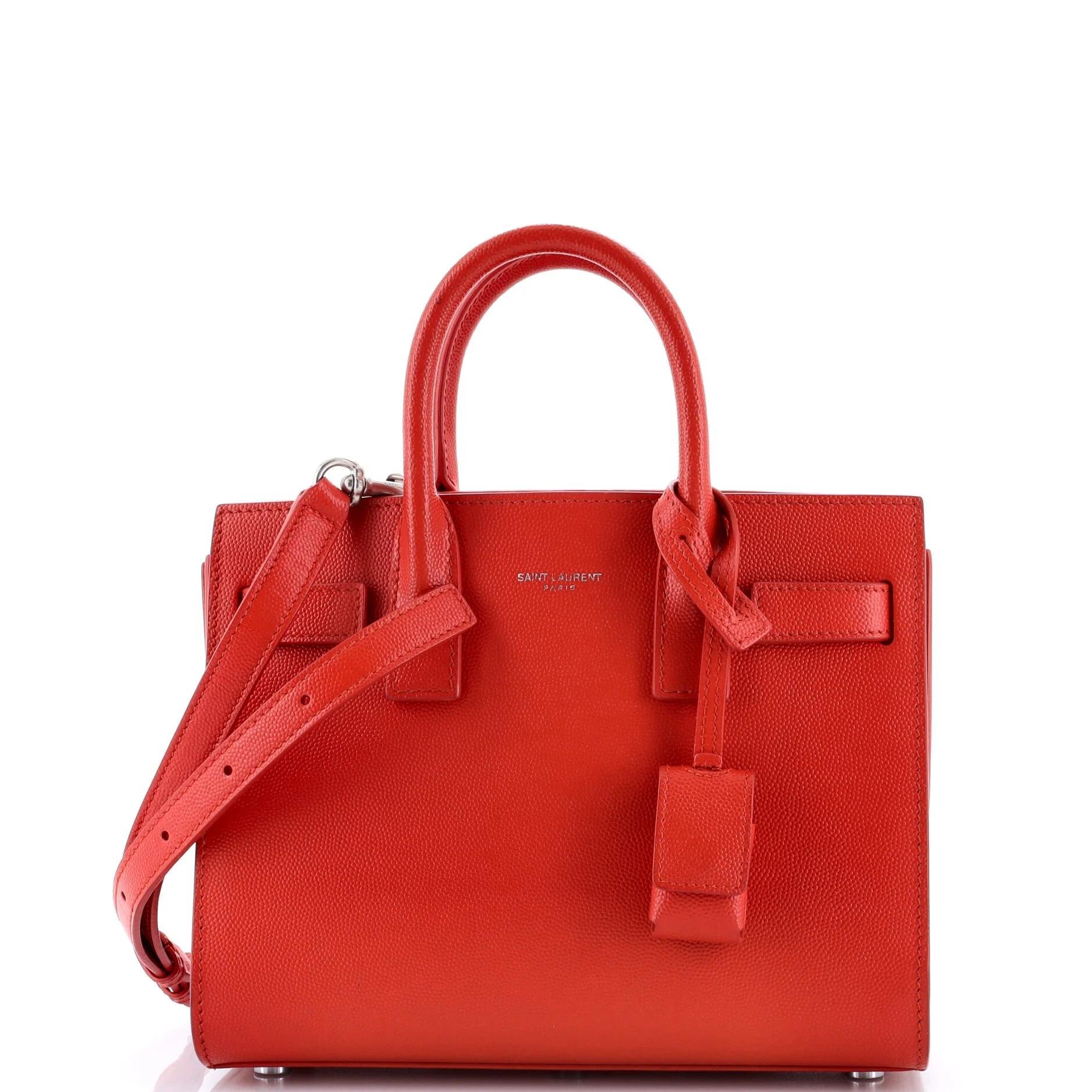 Leather tote