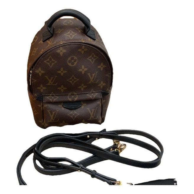 Leather backpack