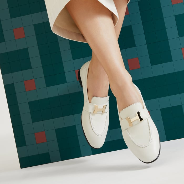 Beige Glaise Paris Loafer