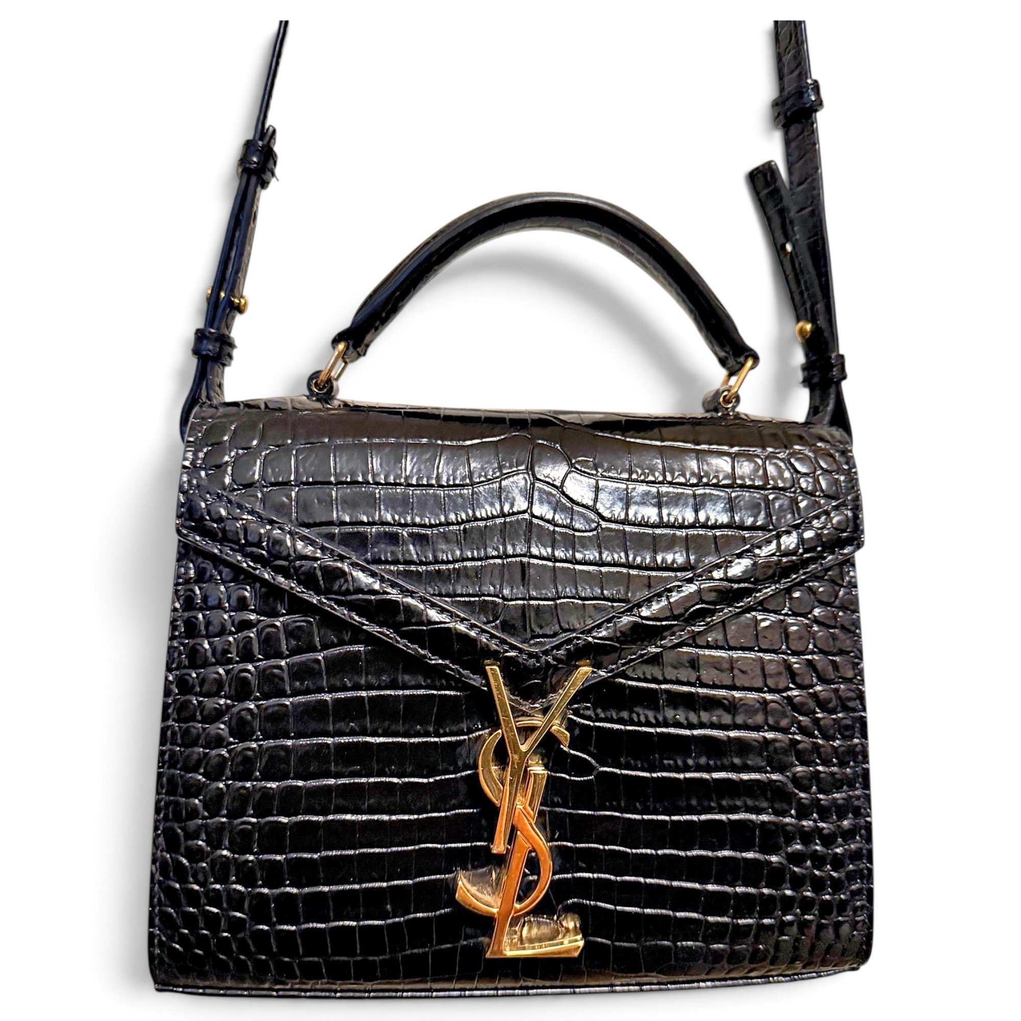 Cassandra Top Handle leather handbag