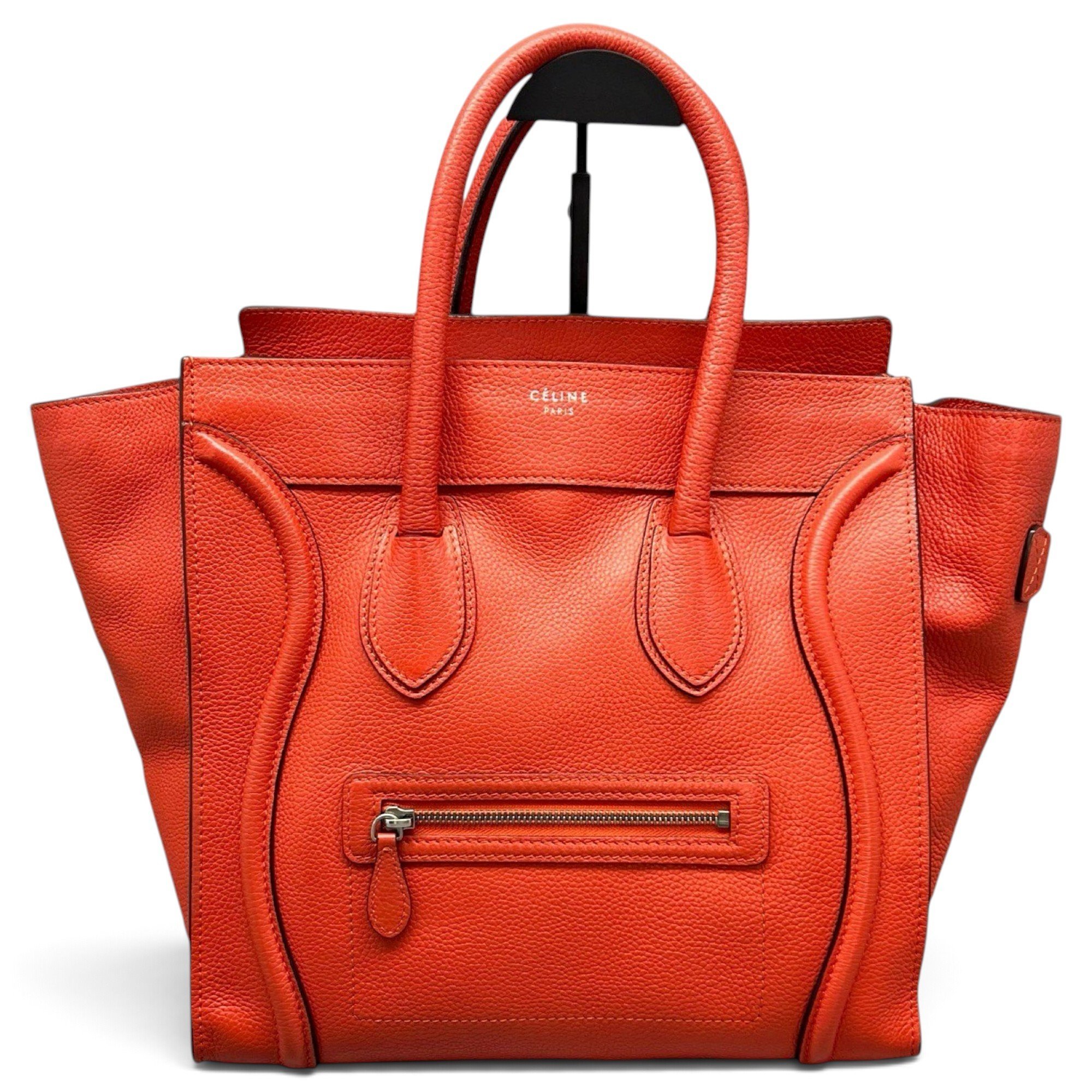 Luggage leather handbag