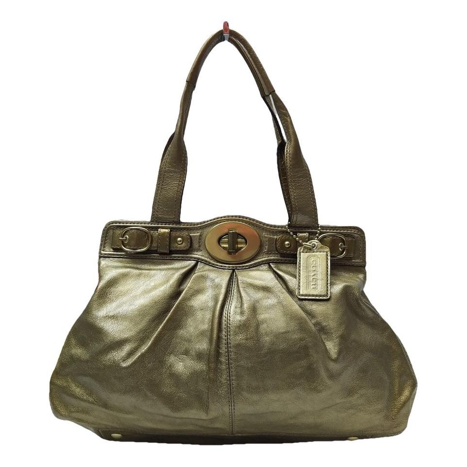 Leather satchel