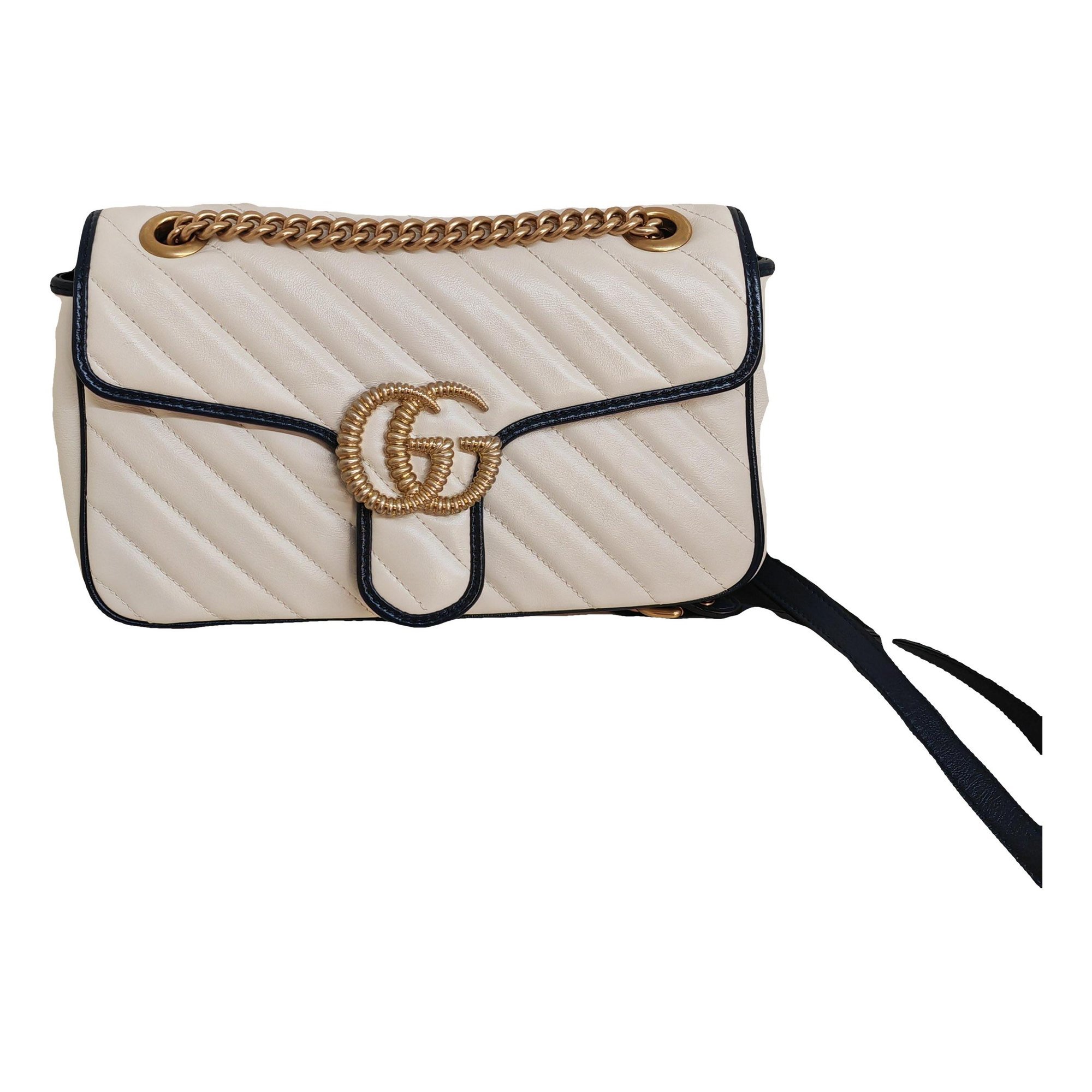 GG Marmont Flap leather handbag