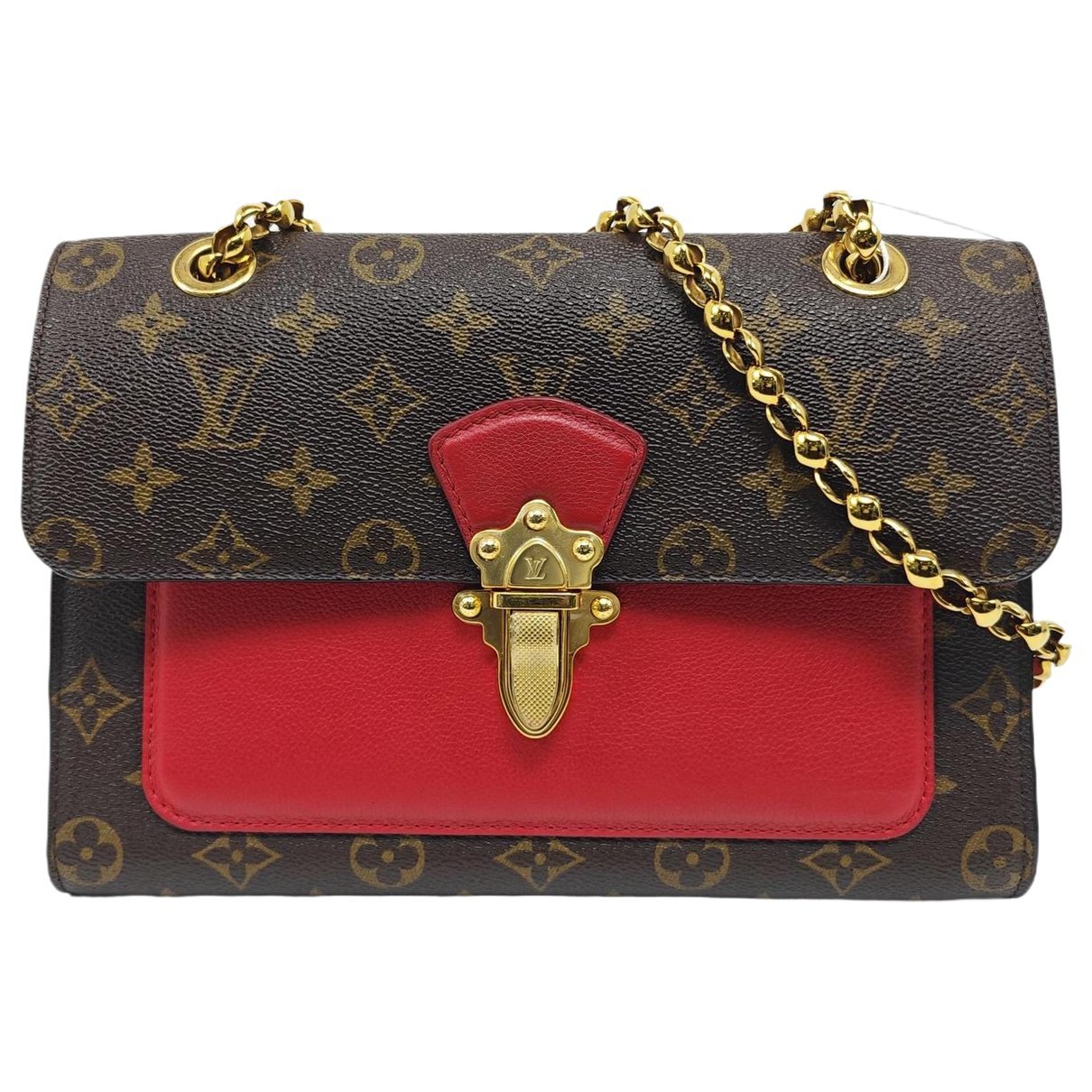 Victoire leather crossbody bag