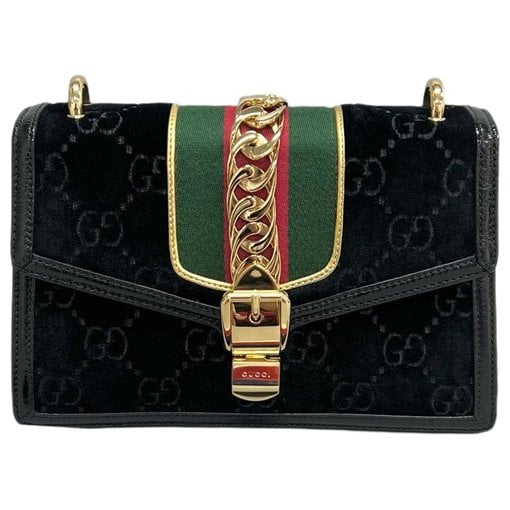 Sylvie velvet handbag