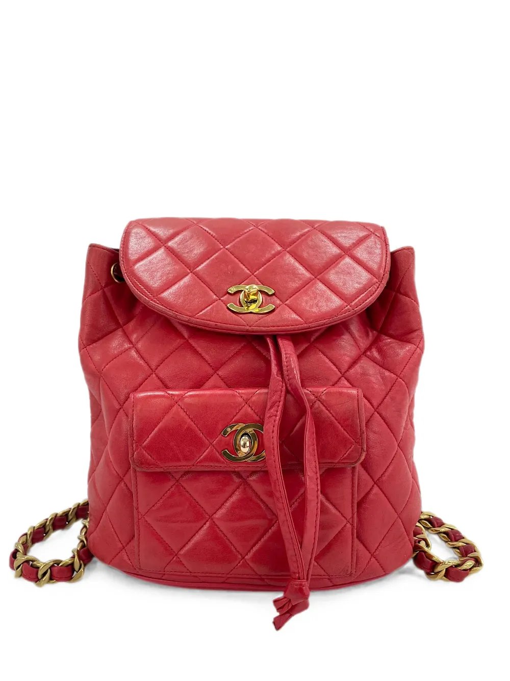 1990s Matelasse backpack