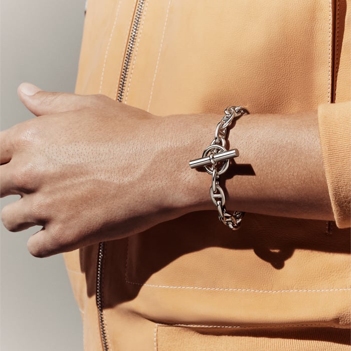 Sans Coloris Chaine d'Ancre Bracelet, Medium Model