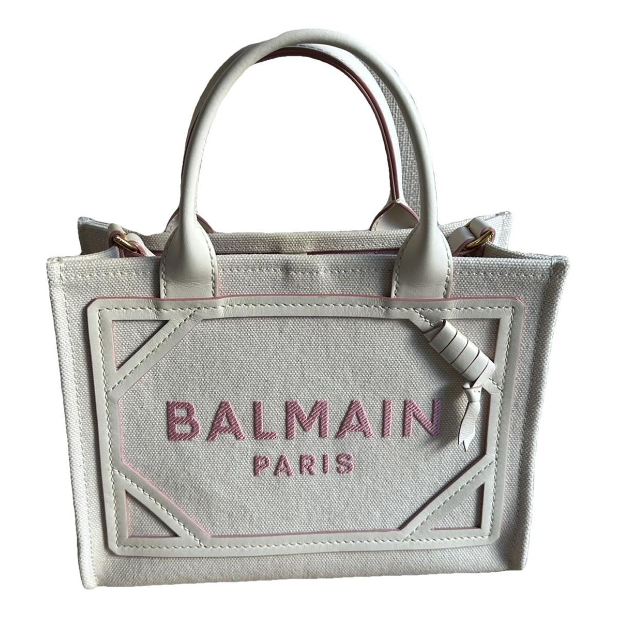 Balmain Linen tote