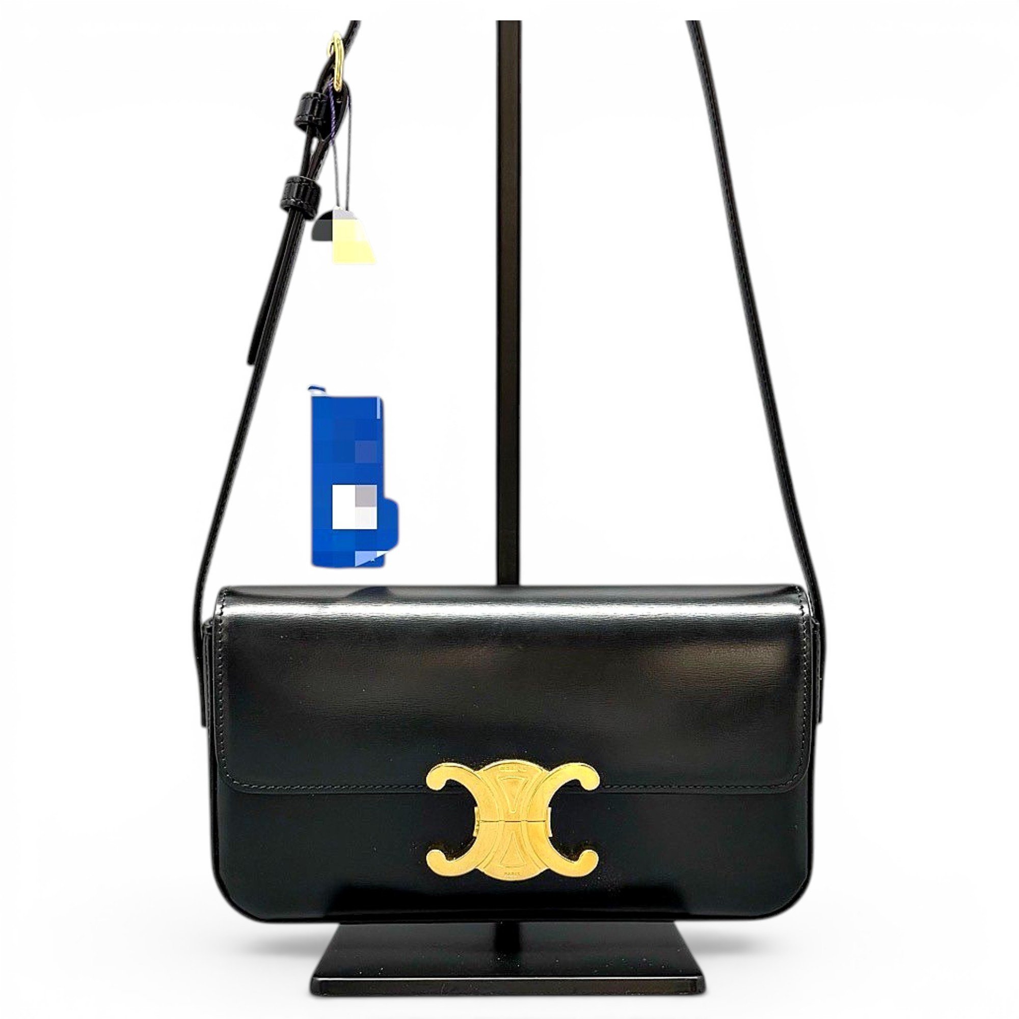 Triomphe Long leather handbag