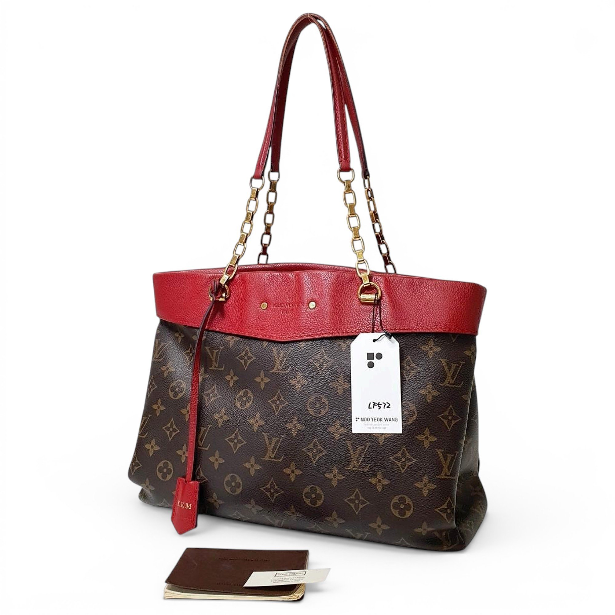 Leather handbag