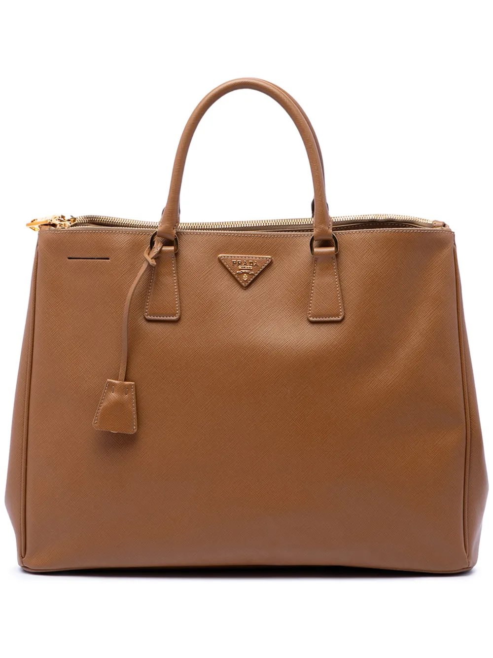 2013-2026 Extra Large Saffiano Lux Galleria Double Zip tote bag