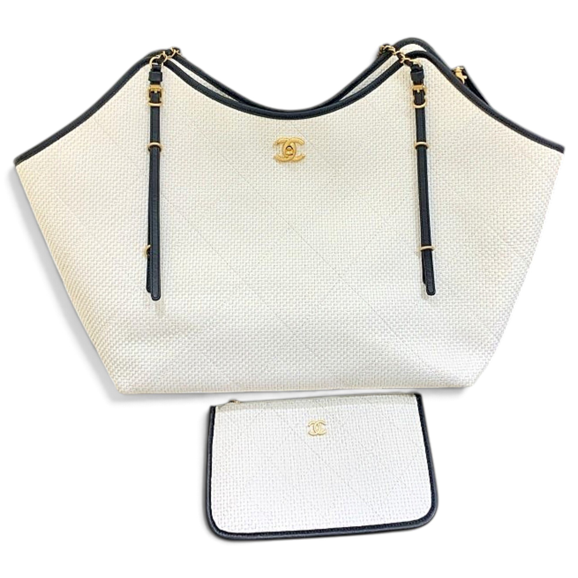 Leather tote