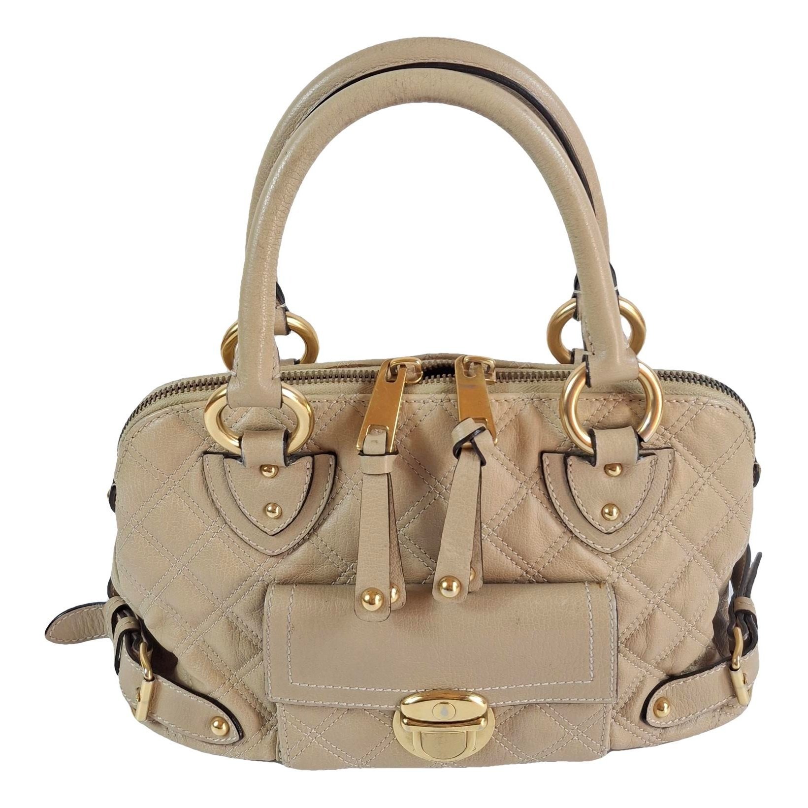 Stam leather handbag
