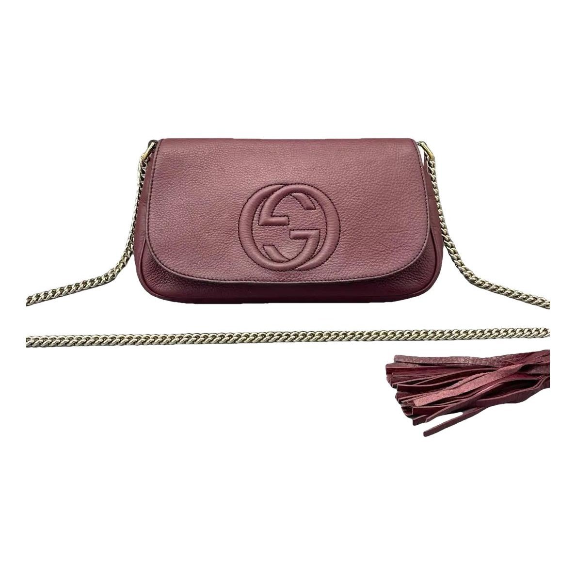 Soho Long Flap leather crossbody bag