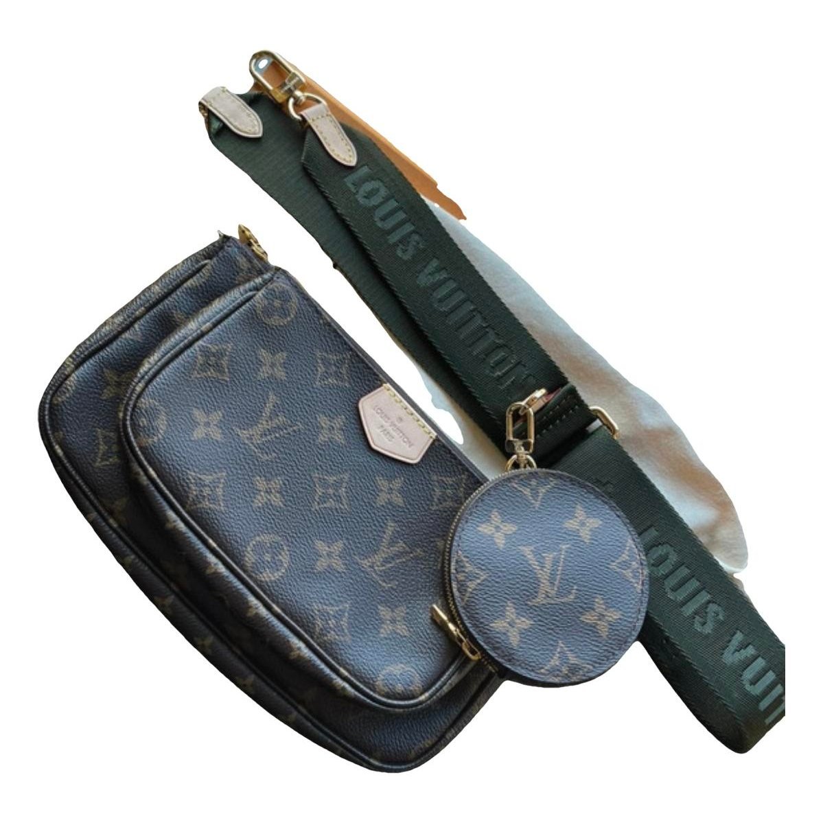 Multi Pochette Accessoires leather crossbody bag