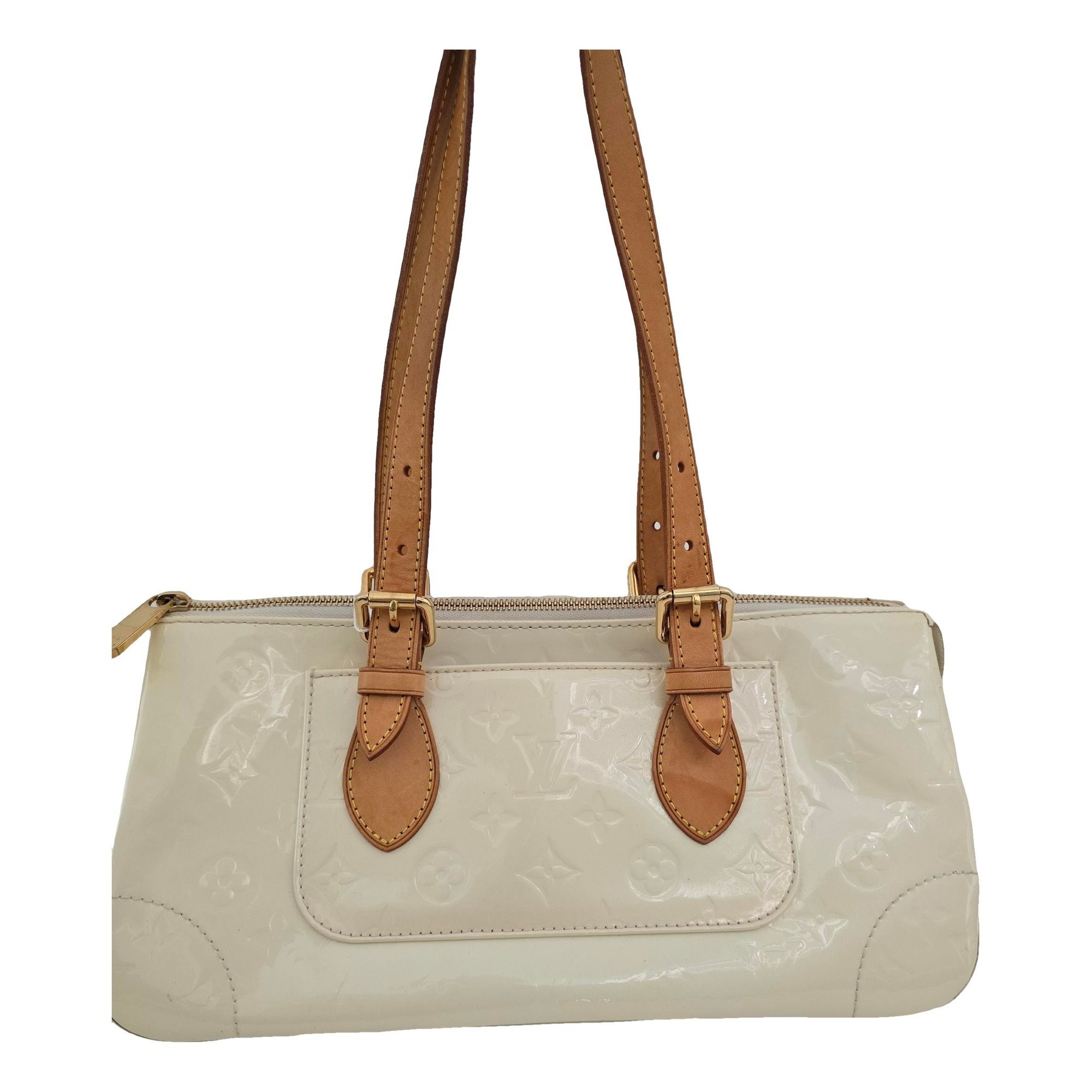 Rosewood leather handbag