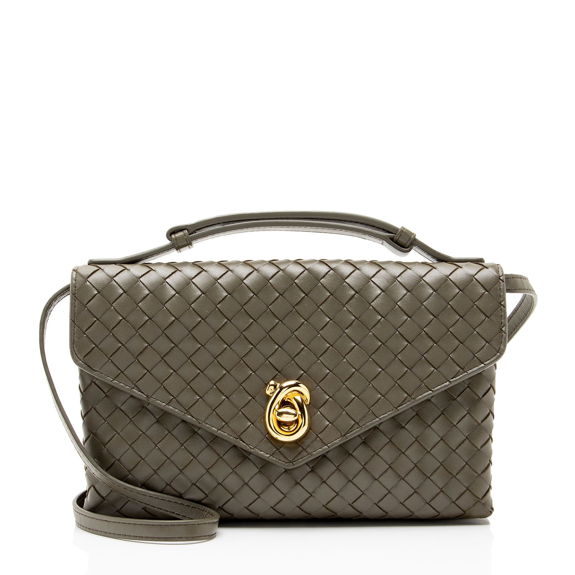 Leather crossbody bag