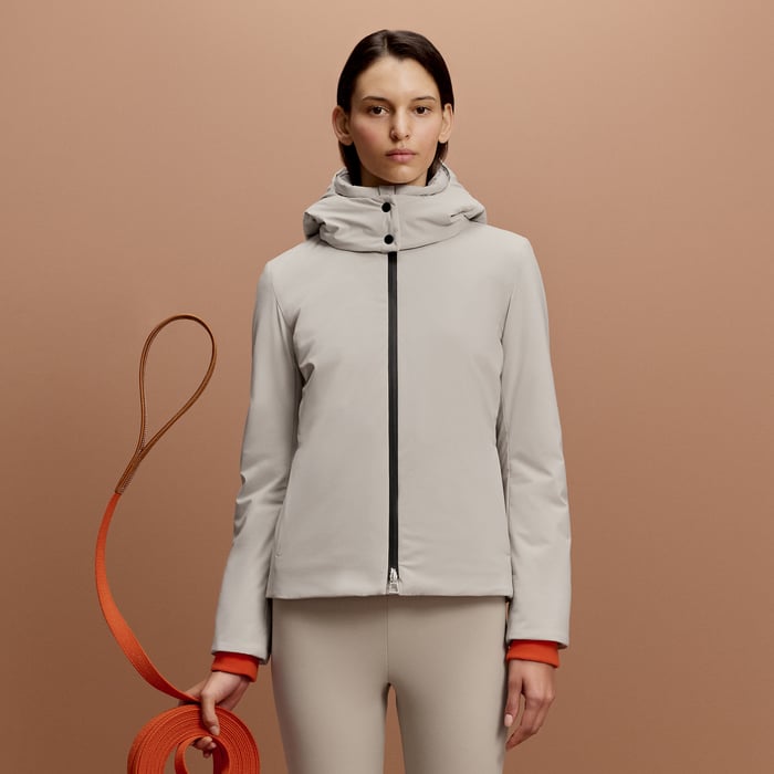 Gris Carrière Taiga Puffer Coat