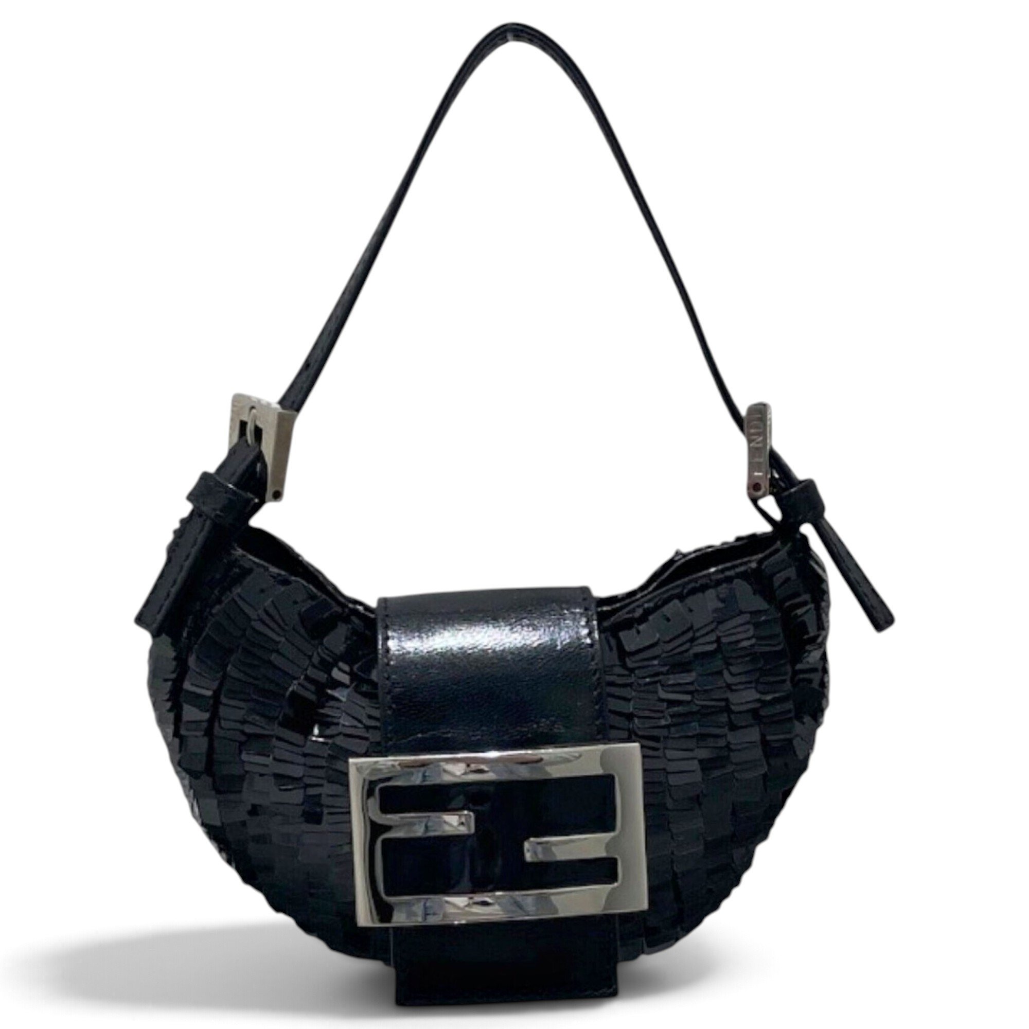 Croissant Vintage leather handbag