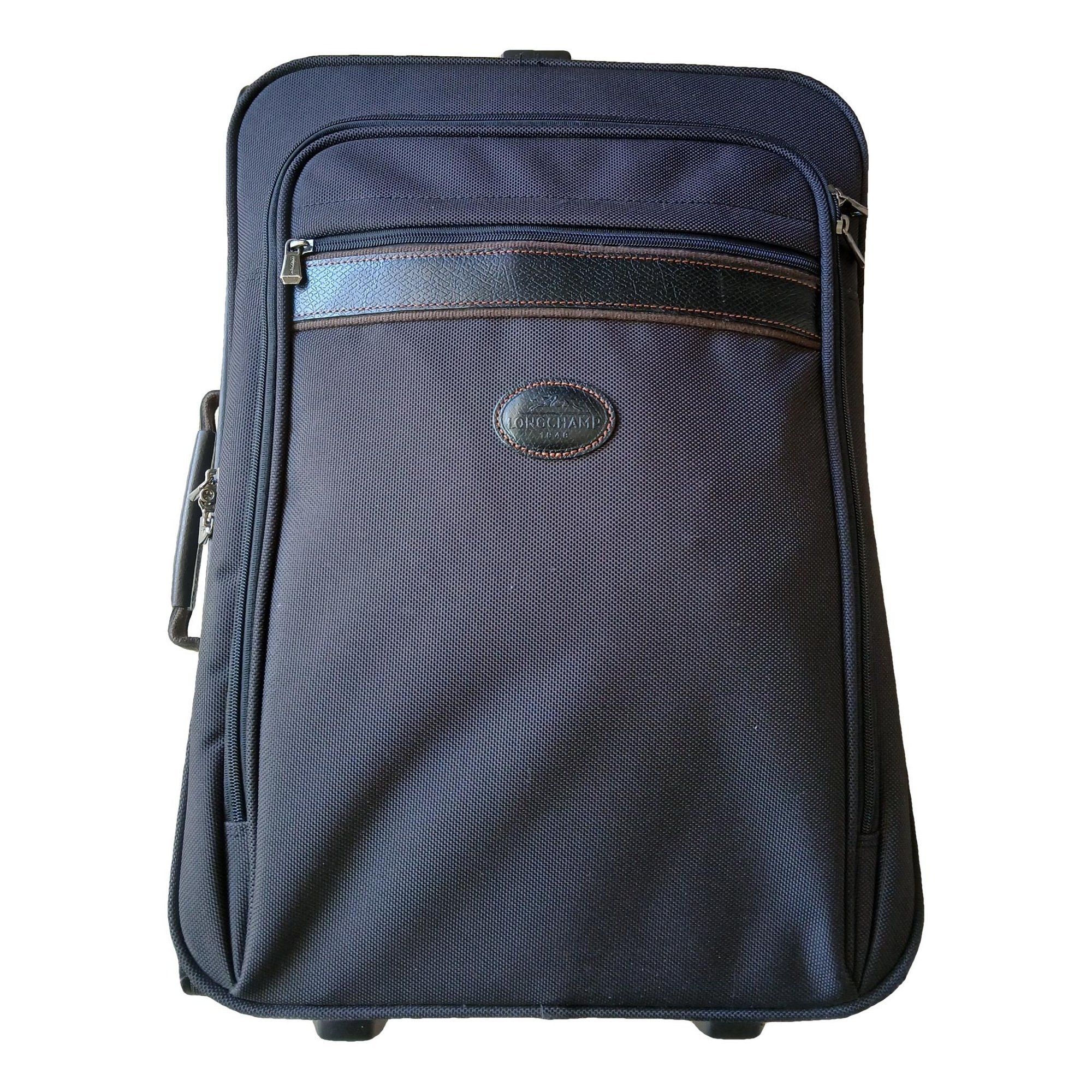 Leather travel bag