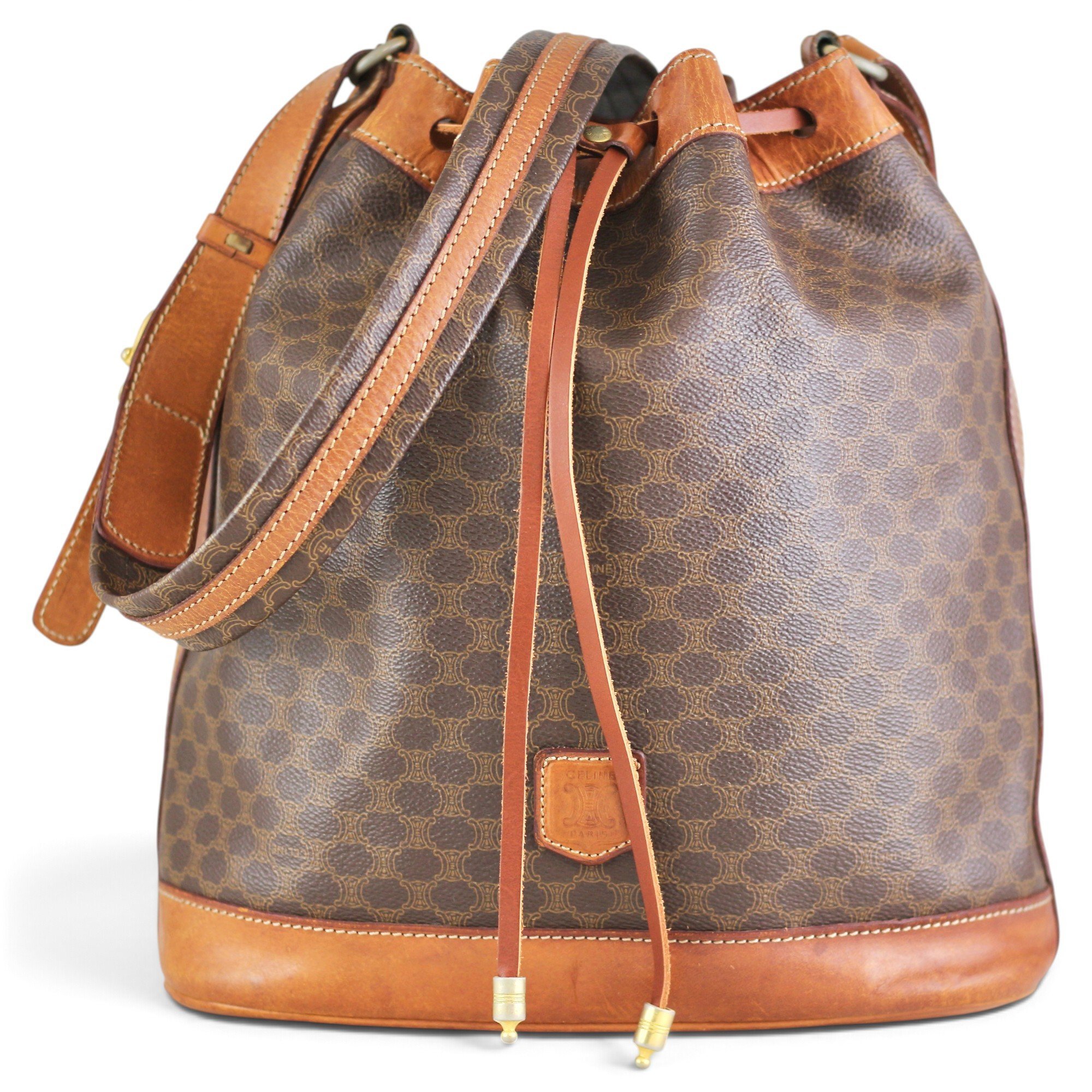 SAC SEAU leather handbag