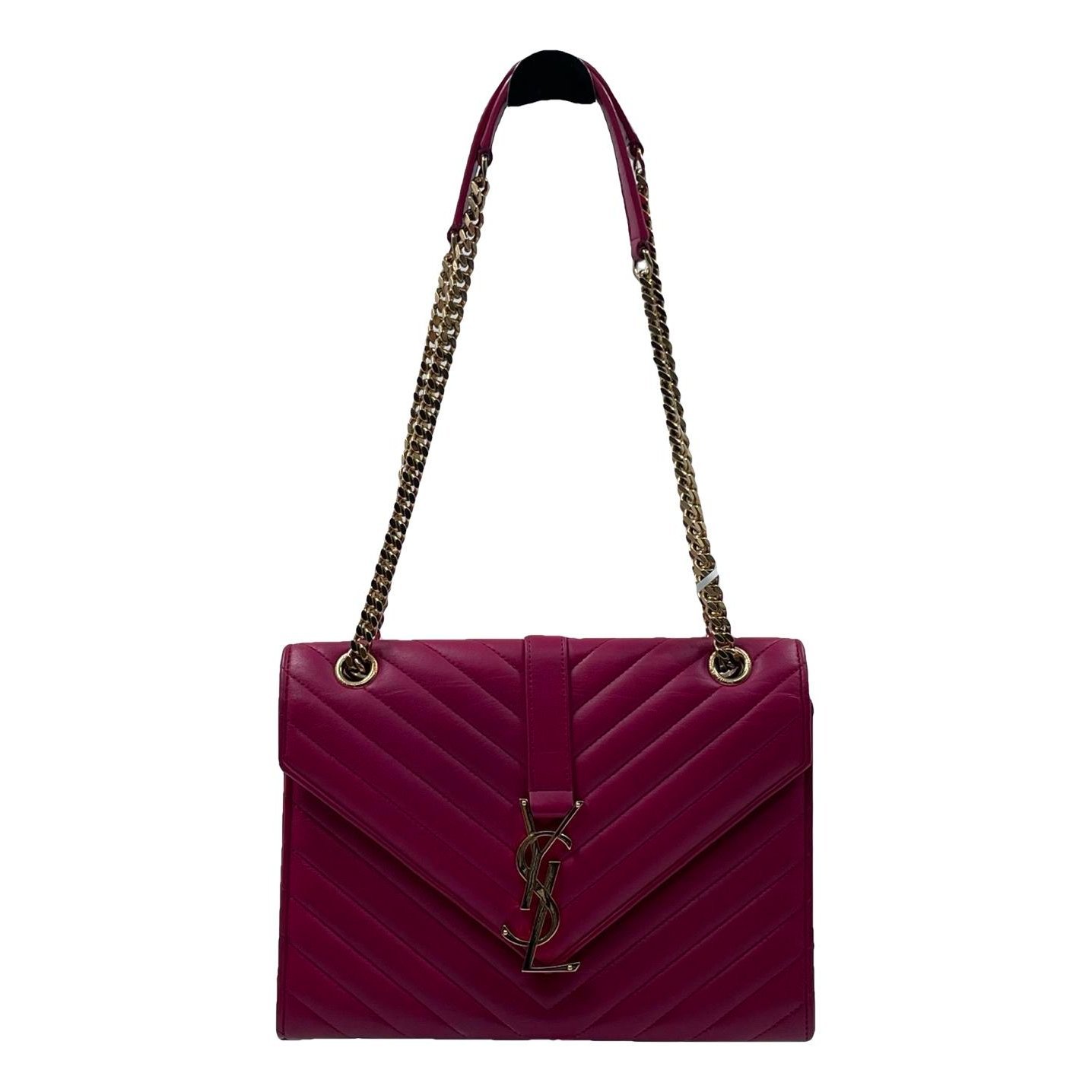Envelope leather crossbody bag